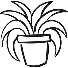 Garden Plant In A Pot Free Nature Icons