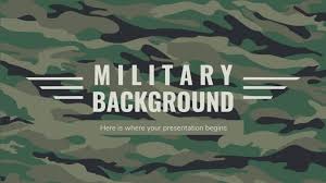 Military Background Slides Theme And