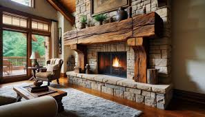 How To Update A 1970s Stone Fireplace
