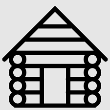 Cabin Log Cabin Icon Noun Project
