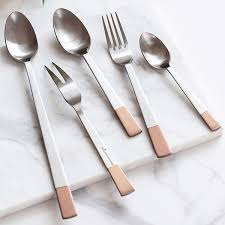 Retro Fork And Spoon Stainless Steel