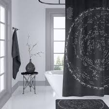 Shower Curtain Vintage Astronomy
