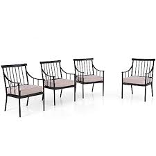 Phi Villa Outdoor Metal Dining Chairs
