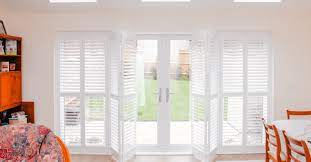 To Dress Your Patio Doors With Shutters