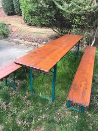 Authentic German Beer Garden Table And