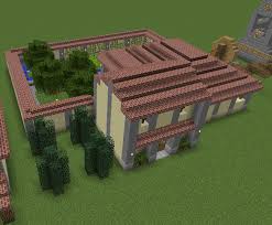 Roman Villa Blueprints For Minecraft