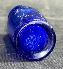 Antique Cobalt Blue Bromo Seltzer