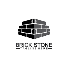 Brick Stone Logo Vector Icon