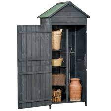 Outsunny Wooden Garden Shed Outdoor