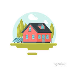 Flat Vector Icon Of Traditional Family