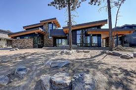 Modern Mountain Home Plan With Rooftop Deck