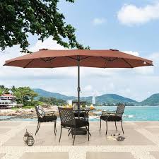 Patio Umbrella In Brown Tp26018