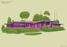 A Map Of Frank Lloyd Wright Homes In