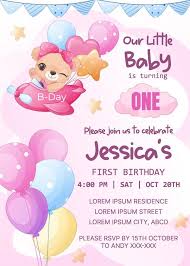 Adorable Birthday Party Invitation