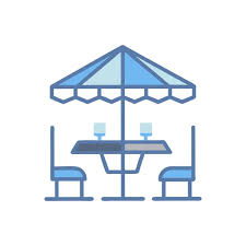 Outdoor Seating Vector Images