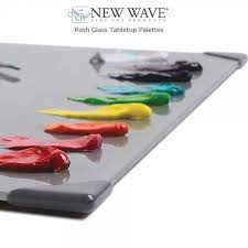 New Wave Posh Glass Tabletop Paletes