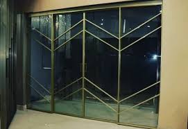 Glass And Aluminum Frame Partition Slim