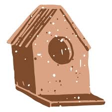 Bird House Png Designs For T Shirt Merch