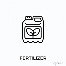 Fertilizer Icon Vector Fertilizer Sign