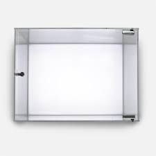 Wall Mounted Display Case With Illumination