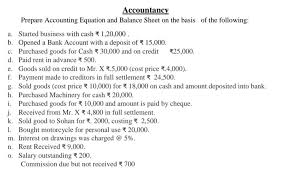 Accounting Equation Brainly