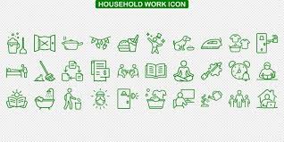 Habit Icon Set Featuring Editable Icons