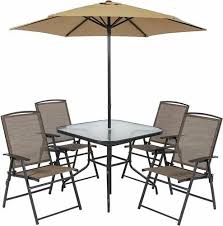 Patio Umbrella With Chairs And Table