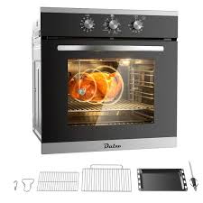 Dalxo 24 In W Electric Wall Oven With