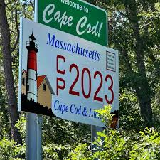 Welcome To Cape Cod Sign Monument