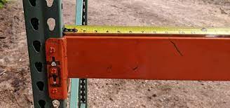 how to measure pallet rack