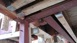 structure steel to wood home building