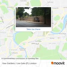 Kew Gardens Lion Gate P Stop