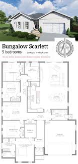 Ranch House Plans Bungalow With Garage