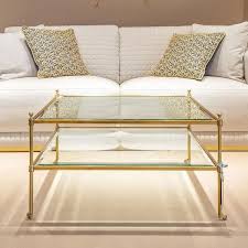 Clear Square Glass Table Top