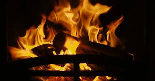 Fireplace Stock Footage Royalty