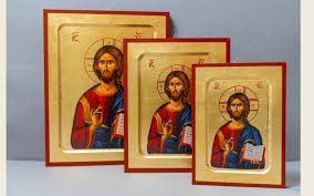 Christ Blessing Byzantine Icon