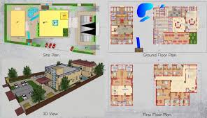 3d Resort Building Pdf File Site Plan