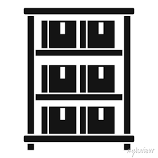 Parcel Food Storage Icon Simple Style