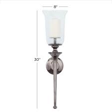 Single Candle Wall Sconce 040476