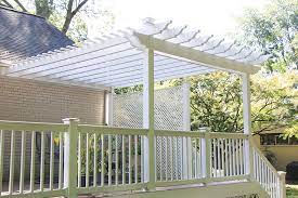 Pergola Placement Attaching Over A