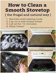 Clean A Smooth Stovetop The Frugal Way