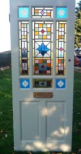 Stained Glass Door Glass Front Door