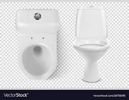 3d Realistic White Ceramic Toilet Icon
