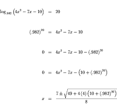 Solving Logarithmic Equations