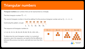 Triangular Numbers Gcse Maths Steps