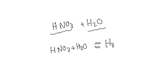 What Are The S Of Hno3 In Water