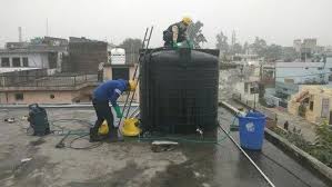 Residential Water Storage Tank Cleaning