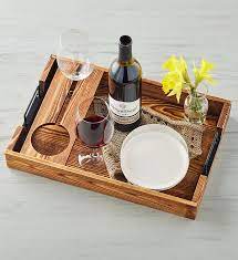 Food And Wine Serving Tray Harry David