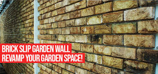 Brick Slip Garden Wall Revamp Your