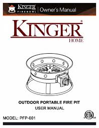 Pfp 001 Outdoor Portable Fire Pit